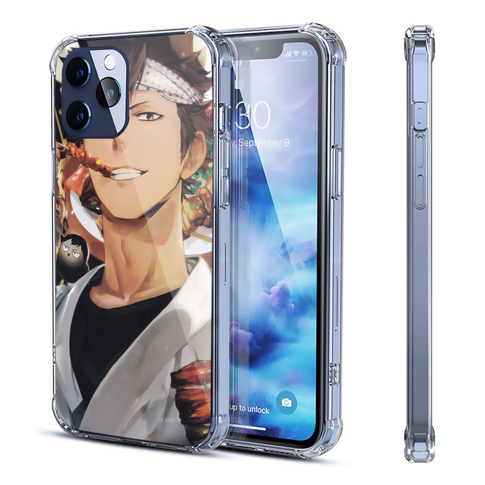 （画像用） ハイキュー!! Haikyu!! 【iPhone 12シリーズ対応】透明スマホケース（クリアソフトケース）